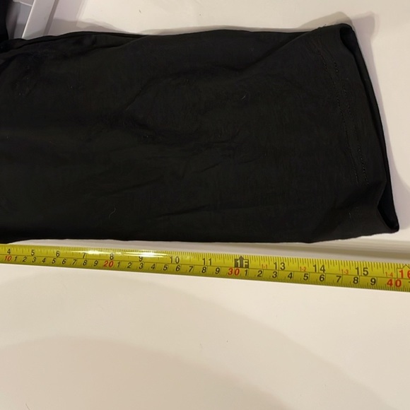 BERYDRESS Women's Classic 3/4 Sleeve V Neck Sheath Black Wrap Dress XL NWT - Picture 3 of 4